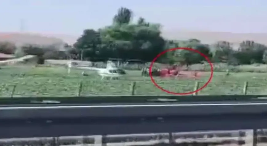 Ankara'da helikopter düştü! Valilik açıklama yaptı