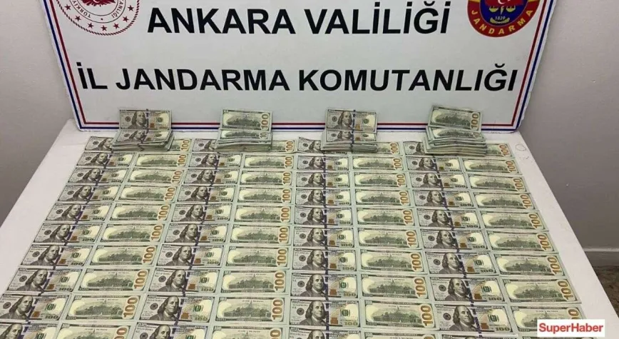 Ankara'da sahte dolar operasyonu