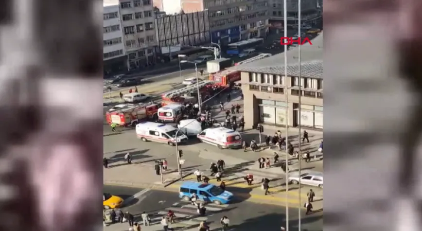 Ankara Sosyal Bilimler Üniversitesi'nde Patlama