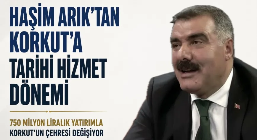 Başkan Haşim Arık’tan Korkut’a Dev Yatırım Hamlesi
