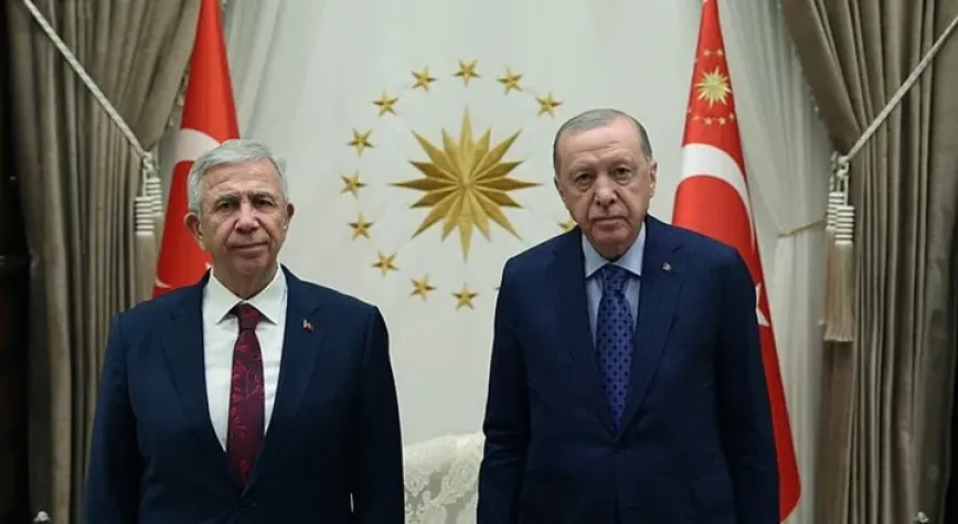 Başkan Recep Tayyip Erdoğan ile görüşmüştü! Mansur Yavaş’tan ilk açıklama