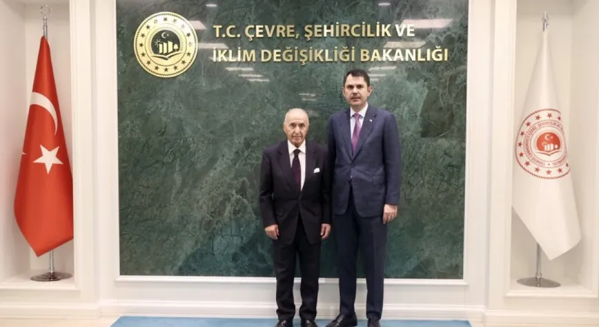 CHP’nin Eski Genel Başkanı Hikmet Çetin’den Murat Kurum’a Sürpriz Ziyaret