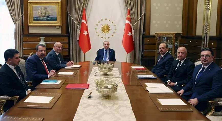 Cumhurbaşkanı Erdoğan, Ankara Valisi Yakup Canbolat’ı kabul etti