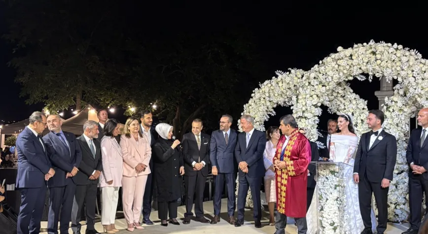 Eski İletişim Başkanı Fahrettin Altun’un Oğlu Mustafa Bilge ile Rümeysa Reis Evlendi