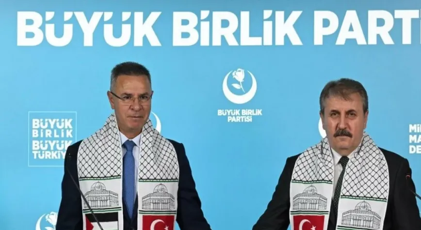 Filistin'in Ankara Büyükelçisi'den Destici'ye Ziyaret