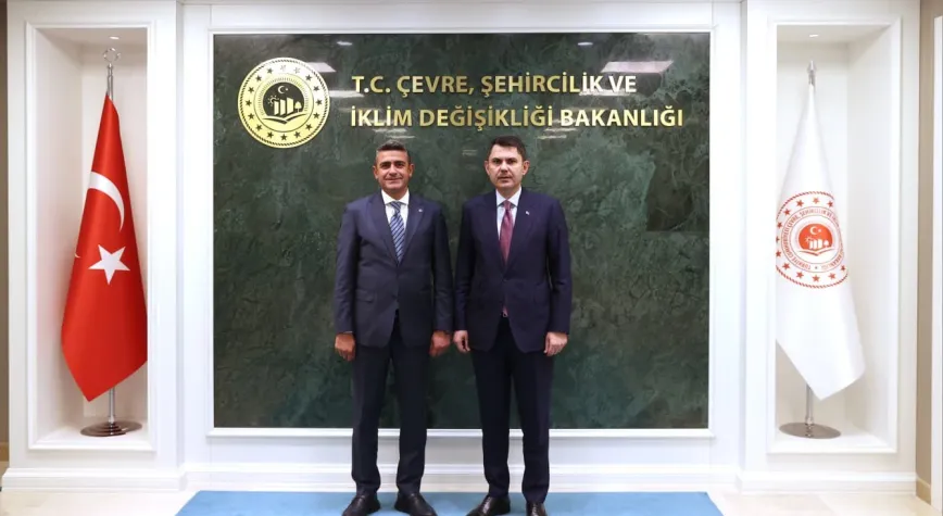 Haymana Belediye Başkanı Levent Koç’tan Bakan Murat Kurum’a Ziyaret