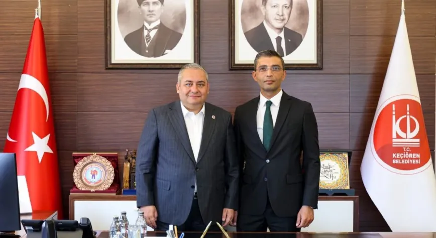 HÜSEYİN TAYLAN YAĞMUR, KEÇİÖREN BELEDİYE BAŞKAN YARDIMCISI OLARAK GÖREVE BAŞLADI