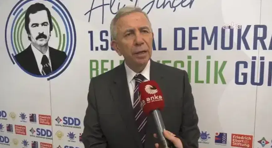 Mansur Yavaş'tan CHP'li belediyelere yönelik operasyonlara sert tepki!'