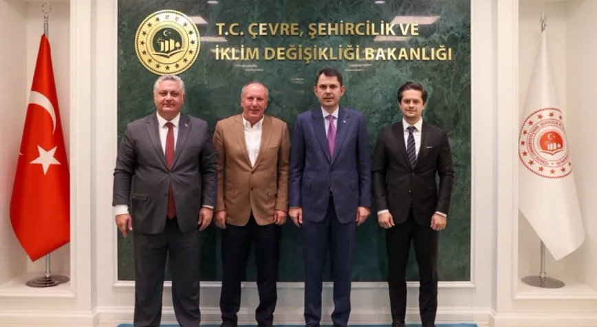 Muharrem İnce’den Murat Kurum’a Sürpriz Ziyaret