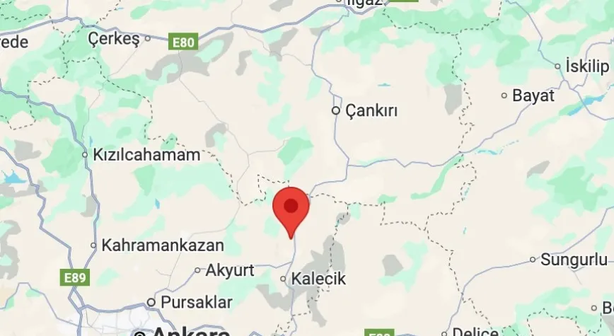 Son dakika! Ankara'da şiddetli deprem meydana geldi.