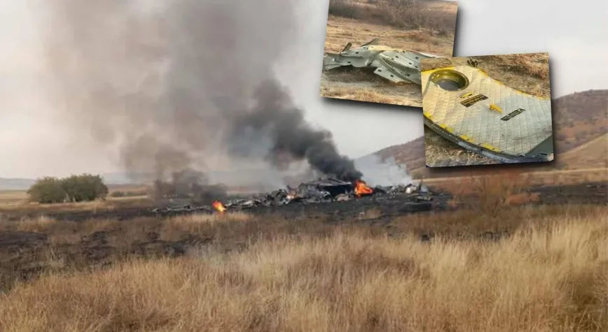 SON DAKİKA! Türk askeri uçağının enkazından ilk görüntüler! Uçakta 20 personel vardı!