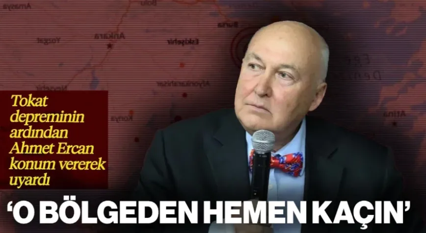 Tokat Depreminin Ardından Ahmet Ercan Konum Vererek Uyardı! O Bölgeden Hemen Kaçın