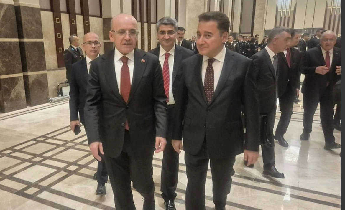 Ali Babacan ve Mehmet Şimşek Arasında Dikkat Çeken Görüşme | Başkent Ajansı